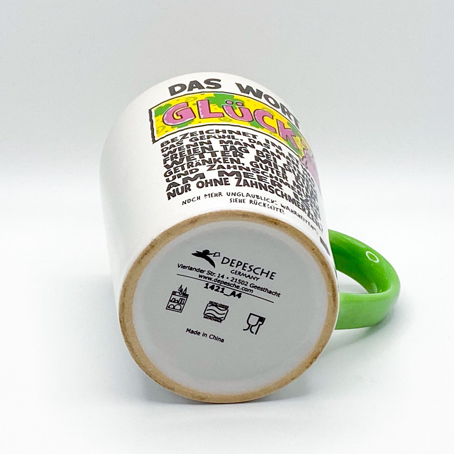 Becher "Unglaubliche Wahrheiten über Glück" - DER Glücksbecher