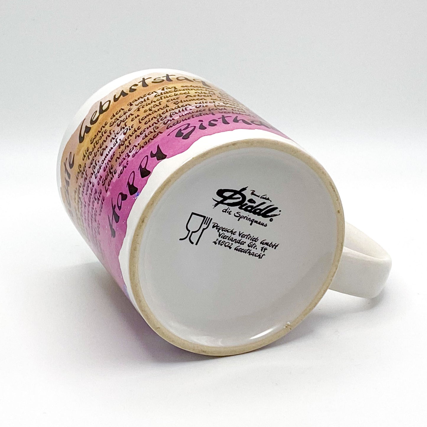 Becher – Diddl "Weil Du heute Geburtstag hast"