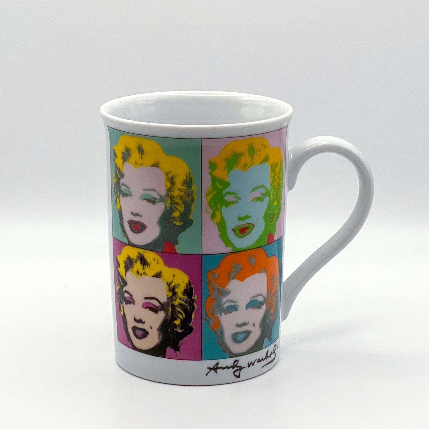 Becher "Marilyn Monroe" von Andy Warhol mit Signatur - eine Rarität aus dem Hause Könitz Porzellan GmbH