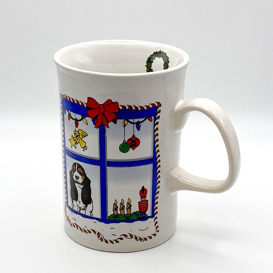 Becher - Weihnachtsbecher Gesalife „Hund am Fenster“ (Limitierte Auflage)