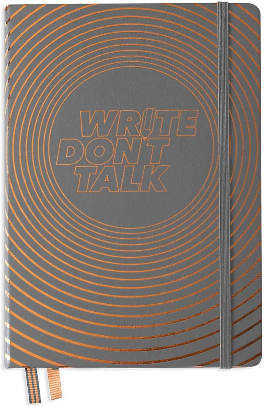 Notizbuch: "Write, don't talk" A5 – LEUCHTTURM1917